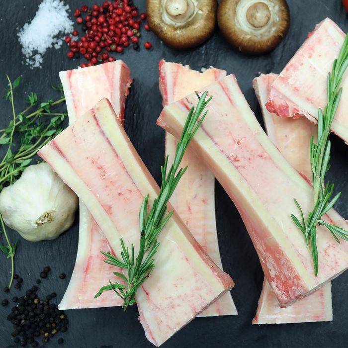 Zabiha Halal Beef Bone Marrow (1pc) Pasture Raised)  (Grass Fed)